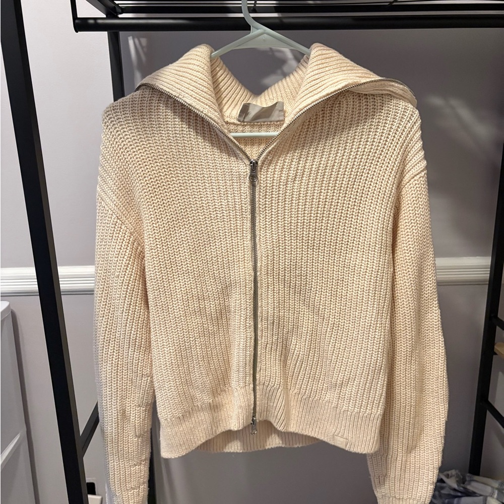 Everlane Funnel Neck Organic Cotton Sweater